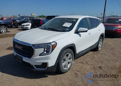 2023 GMC Terrain Fwd Sle из США, поврежденный, VIN 3GKALMEG7PL185822